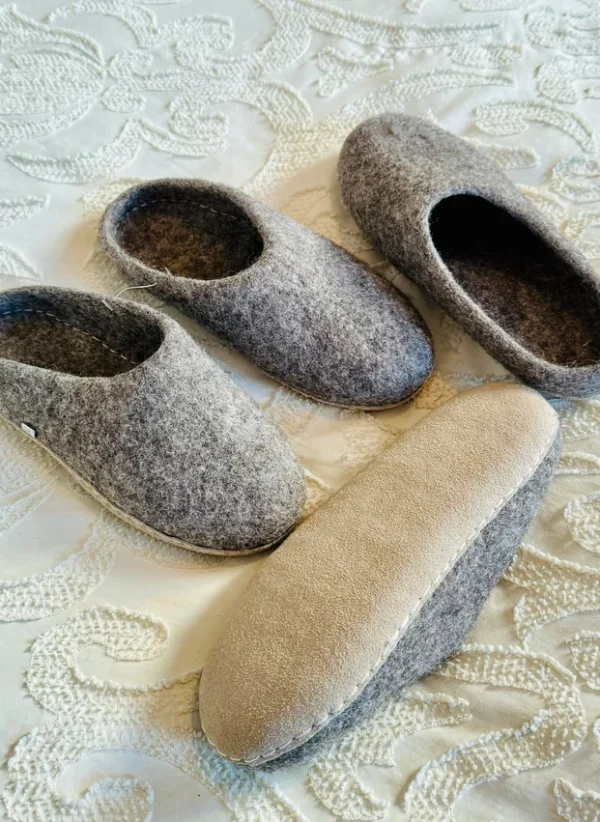 Needle Wool Felted Slipper