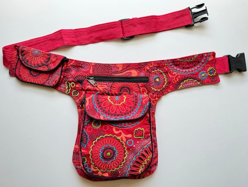 100 % Cotton Hip Bag