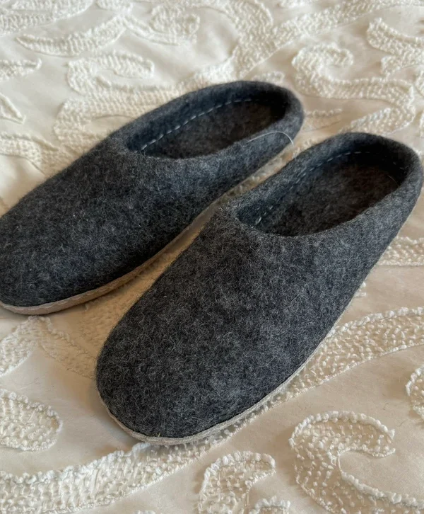 Wool Felted Slipper