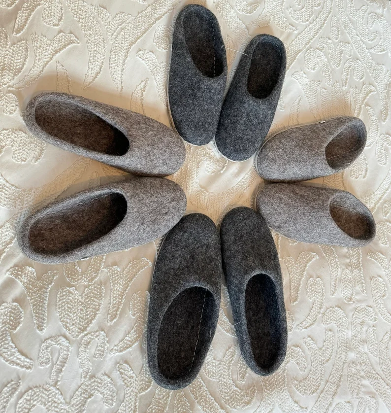 Handmade Felt Slipper