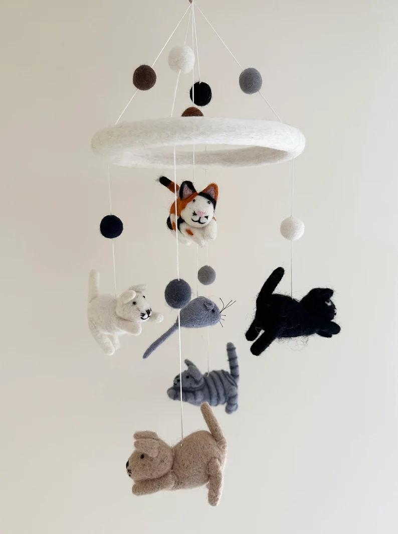 Cat Nursery Mobile