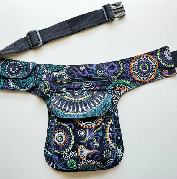 Unique Design Cotton Waist Bag