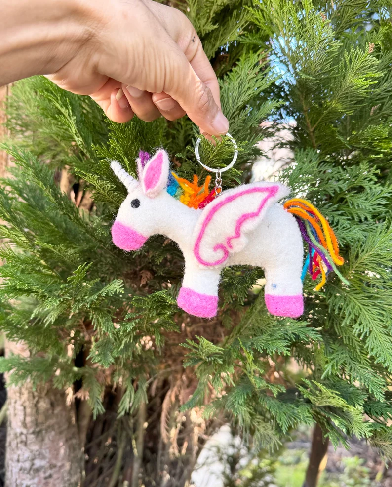 Unicorn Keychain