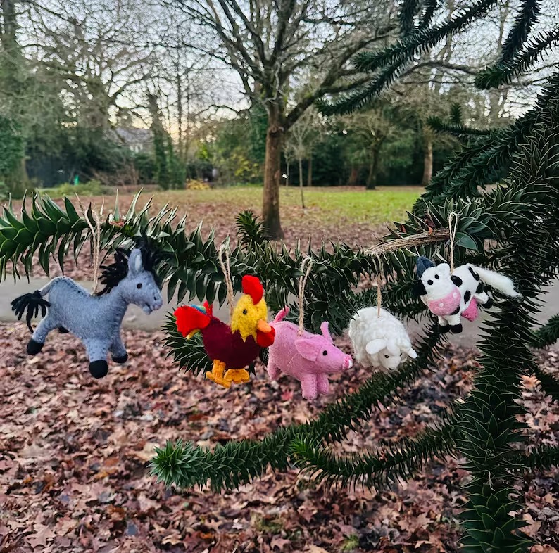 Needle Felted Farm Animal