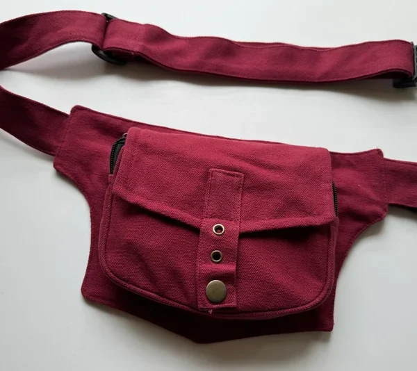 Unique Design Cotton Waist Bag