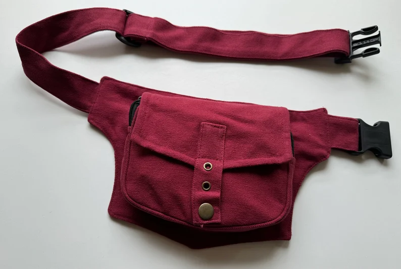 Unique Design Cotton Waist Bag