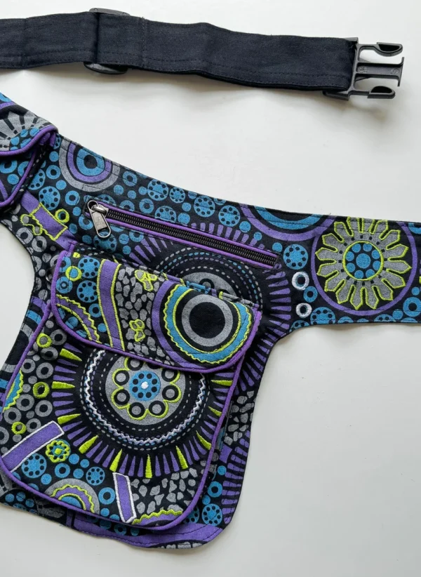 Cotton Fanny Pack: Himalayan Fair Trade Waist Bag