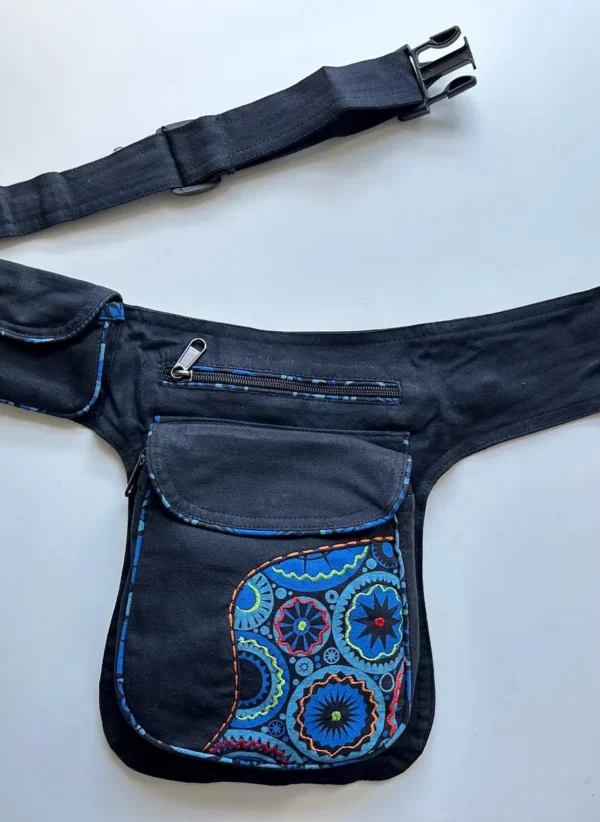 Cotton Fanny Pack: Himalayan Fair Trade Waist Bag