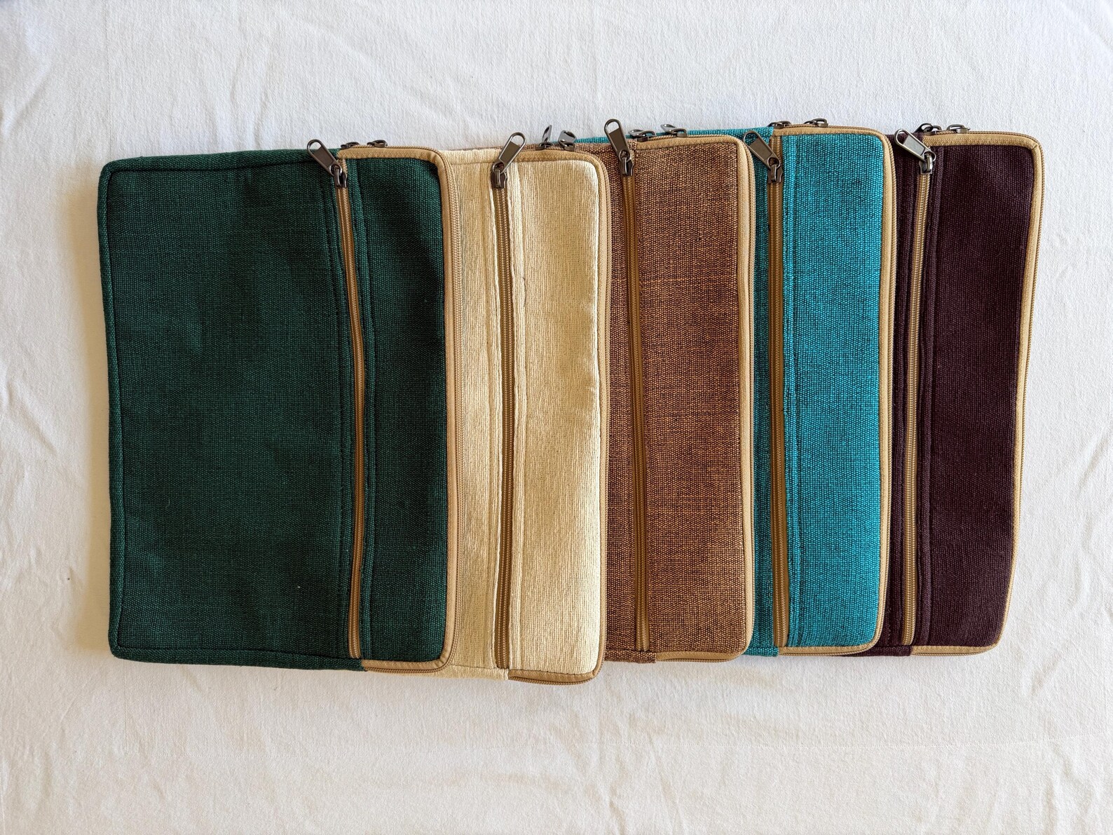 Handmade Cotton Laptop Sleeve | Eco Friendly, Minimalist Case from Nepal