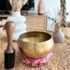 Hand Beaten Singing Bowl: Meditation, Sound Healing, Yoga